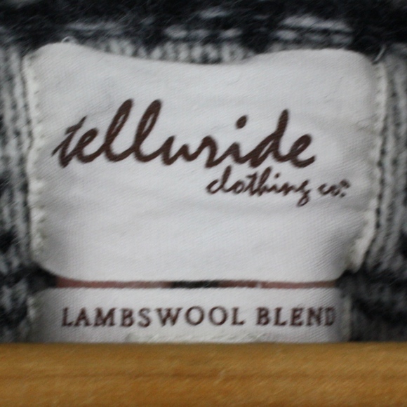Telluride, Lambswool Blend Open Cardigan, Sz Small - Picture 2 of 6